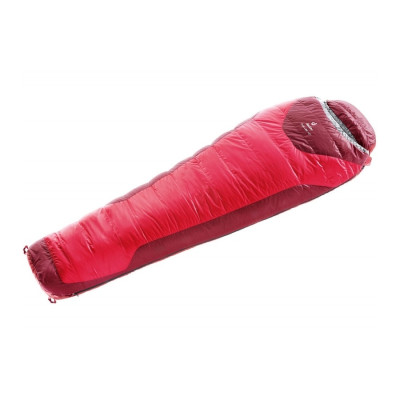 Спальный мешок Deuter Trek Lite 3, fire-cranberry, правый