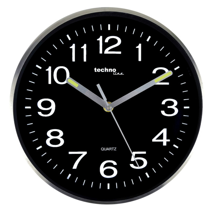 Часы настенные Technoline WT7620 Black/Silver (WT7620) 