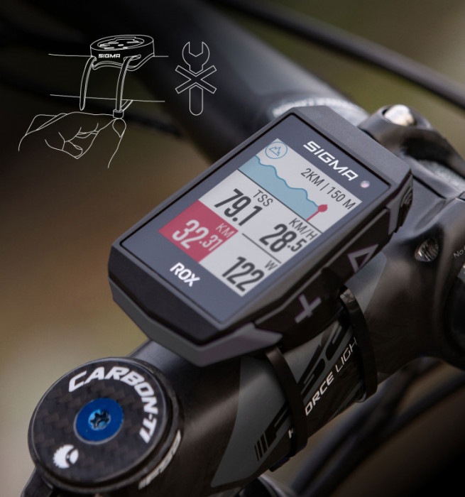 Велокомпьютер Sigma Sport ROX 11.1 EVO Black  