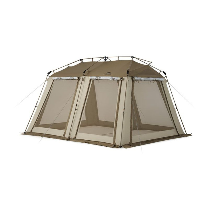 Палатка Naturehike Village CNH23ZP12003, коричневая  