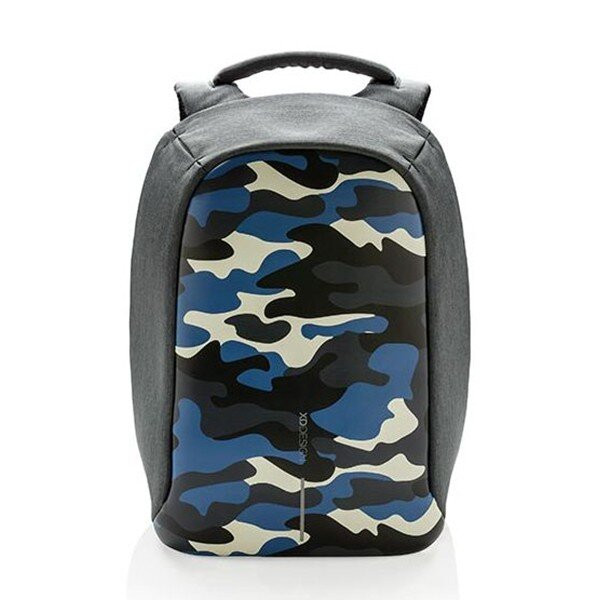 Рюкзак антивор городской XD Design Bobby Compact 14, Camouflage Blue (P705.655)  