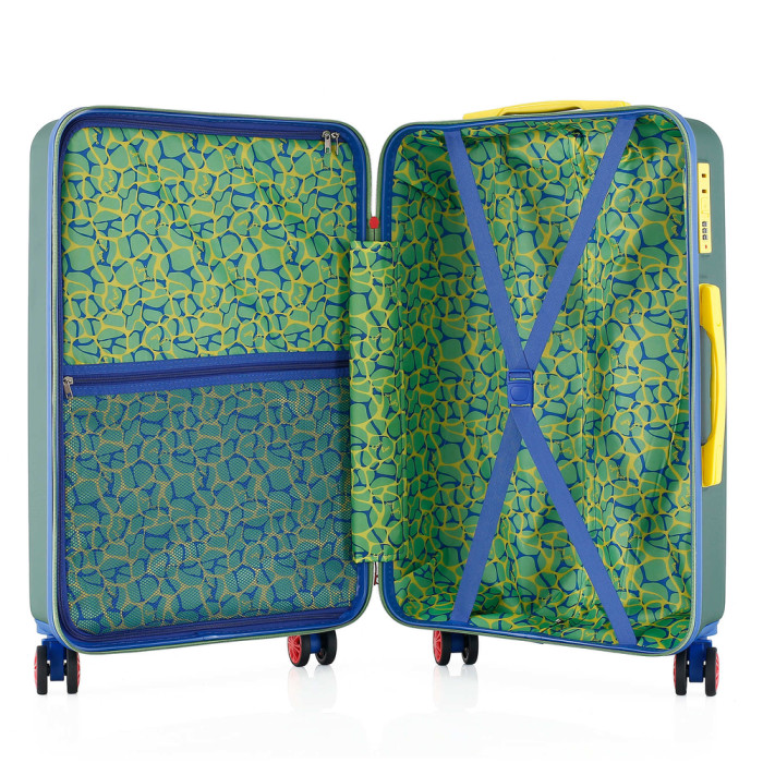 Чемодан Semi Line 24" (M) Green (T5846-2)  