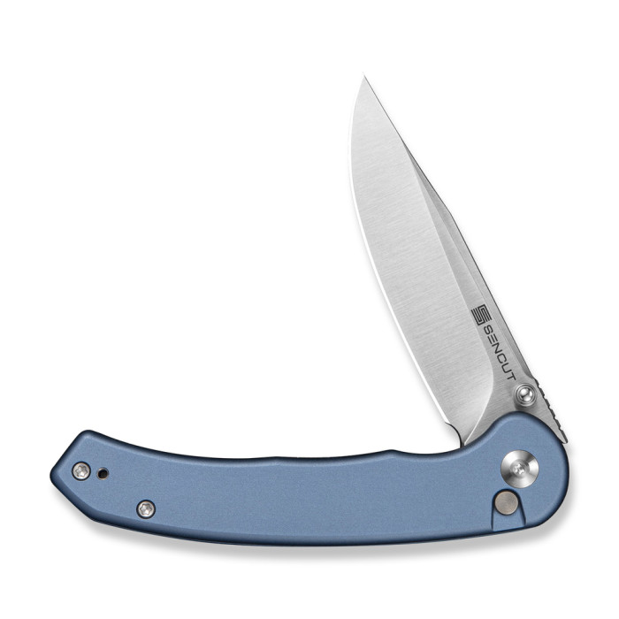 Нож складной туристический Sencut Ingot (8.2 см) D2 / Aluminum синий  