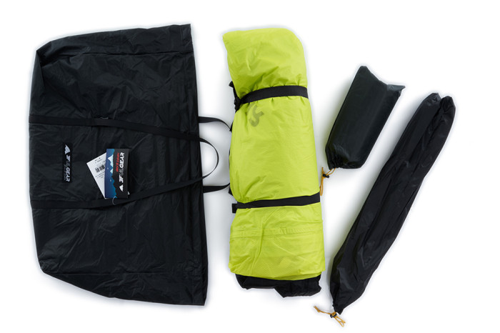 Палатка 3F Ul Gear QingKong 4 210T зеленый  