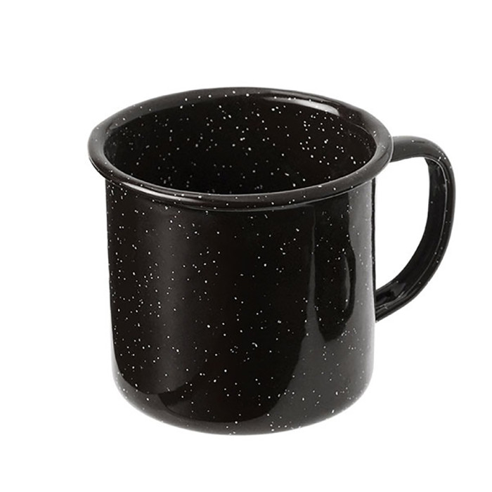 Чашка эмалированная GSI Outdoors 4 fl.oz. Cup Black  