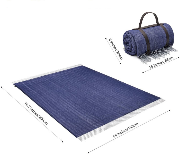 Пикниковый коврик KingCamp ELSA (KP2011) BLUE / GREY  