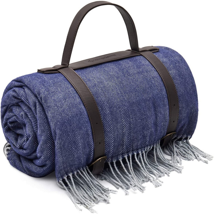 Пикниковый коврик KingCamp ELSA (KP2011) BLUE / GREY  