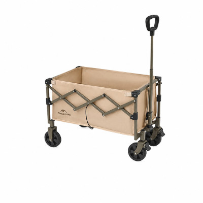 Тележка туристическая складная Naturehike Light CNK2350JJ012, 70 л, коричневый