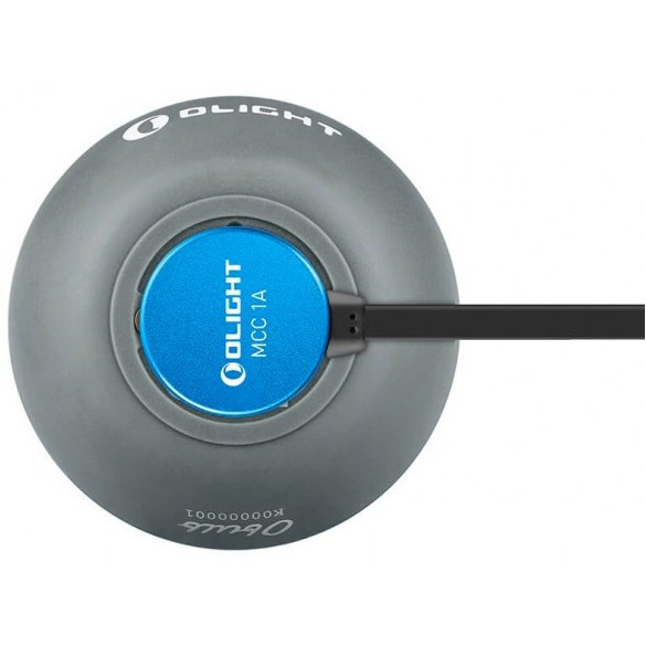 Кемпинговый фонарь Olight Obulb,55 lm, белый/красный свет, цвет серый  