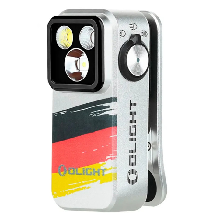 Фонарь Olight Oclip Pro, Bundesflagge  