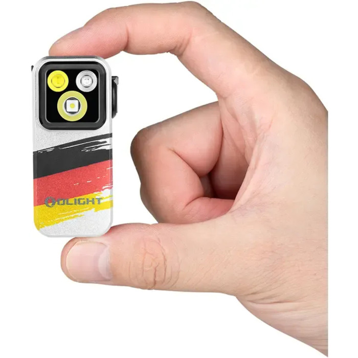 Фонарь Olight Oclip Pro, Bundesflagge  