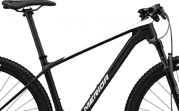 Велосипед Merida 2021 big.nine 5000 m(17)glossy pearl white/matt black  