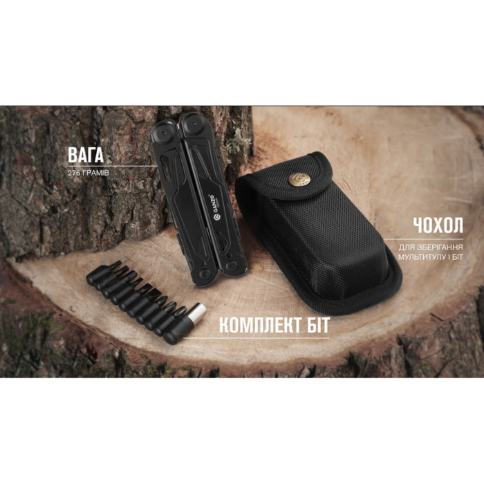 Мультитул Multi Tool Ganzo G303-B (Открытая упаковка / потертости на рукоятках)  