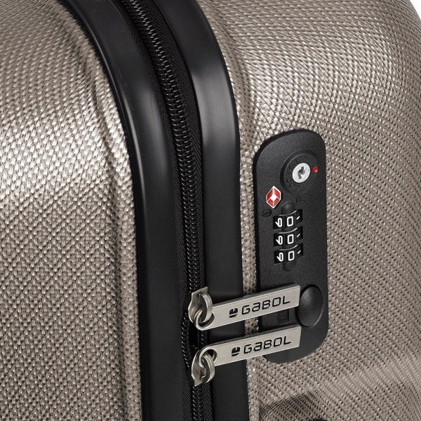 Чемодан Gabol Custom (S) Beige  