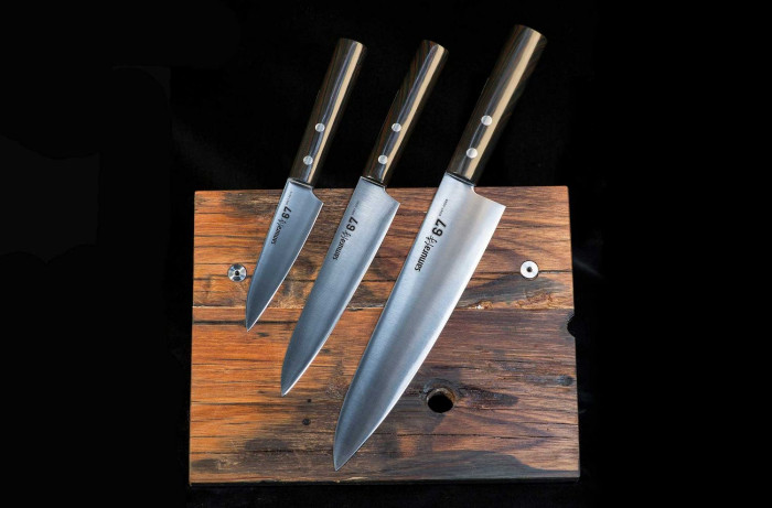 Набор из 3-х кухонных Samura 67 SS67-0220  