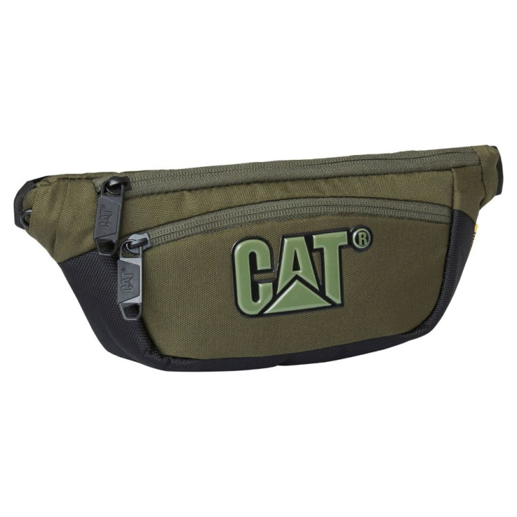 Сумка на пояс CAT Millennial Ultimate Protect RFID 83522 (темно-зеленая) 