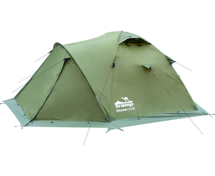 Палатка Tramp Mountain 2 v2 TRT-022, зеленая  