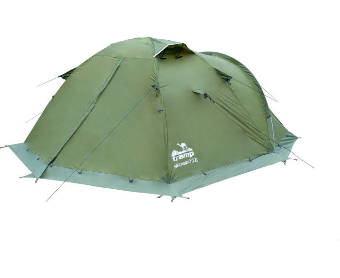 Палатка Tramp Mountain 2 v2 TRT-022, зеленая  