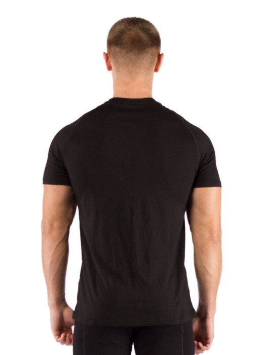 Футболка мужская Lasting Quido, черная, S  