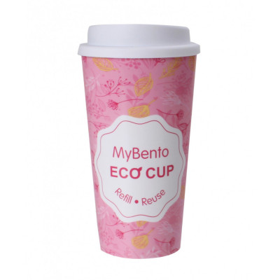 Термостакан Summit MyBento Double Wall Eco Cup розовый 450 мл
