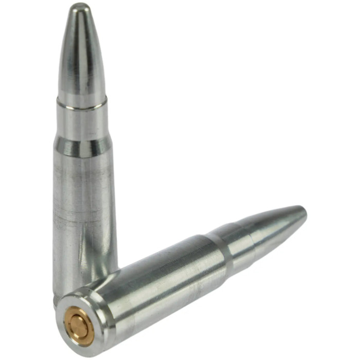 Фальш-патрон MEGAline кал. 7.62х39. Алюминий. 2 шт/уп  
