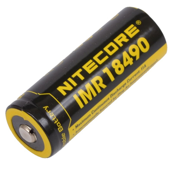 Аккумулятор литиевый 18490 Li-Ion IMR Nitecore (1100mAh)  