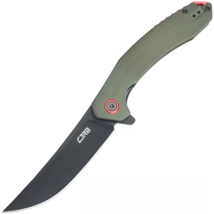 Нож CJRB Gobi Black Blade, AR-RPM9 Steel, зеленый 