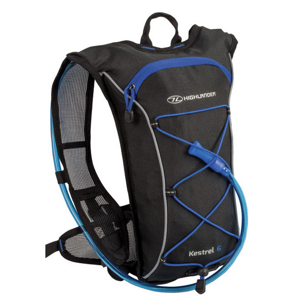 Рюкзак спортивный Highlander Kestrel 6 Hydration Pack 10 Black/Blue  