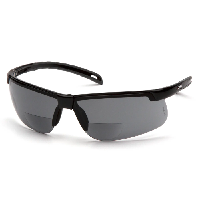 Очки Pyramex Ever-Lite Bifocal (gray +2.0) H2MAX Anti-Fog, бифокальные серые с диоптриями  