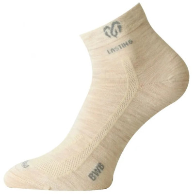 Термоноски трекинг Lasting BWB 700 - S - бежевый