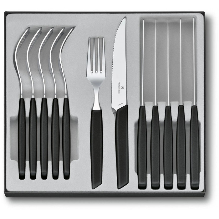 Набор кухонный Victorinox Swiss Modern Table Set (6 ножей steak, 6 вилок)  