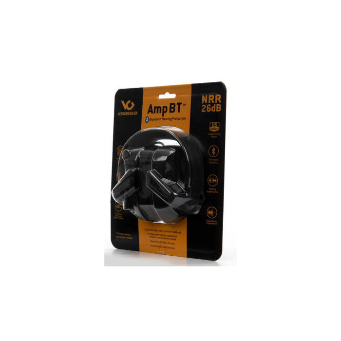 Активные наушники противошумные защитные Venture Gear AMP NRR 26dB с Bluetooth (песочного цвета)  