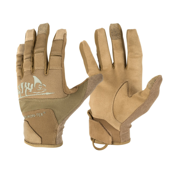 Перчатки тактические Helikon-Tex Range Tactical Gloves - Coyote / Adaptive Green A, размер S  
