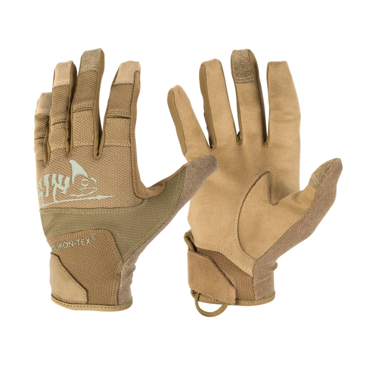 Перчатки тактические Helikon-Tex Range Tactical Gloves - Coyote / Adaptive Green A, размер S 