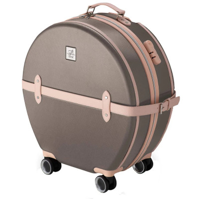 Чемодан Semi Line 20&quot; (S) Brown/Pink Cream (T5673-2)