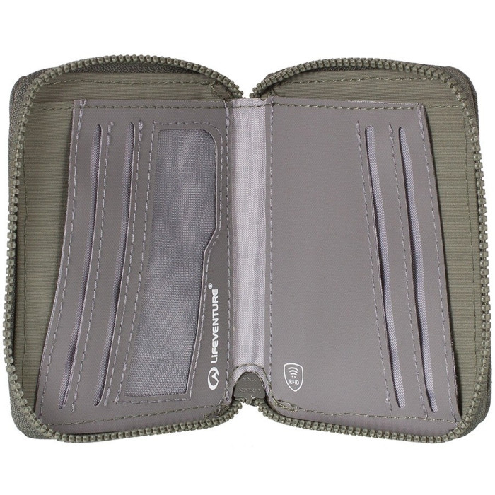 Кошелек RFID Lifeventure Bi-Fold Wallet, Olive  