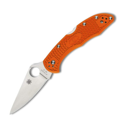 Нож Spyderco Delica 4 Flat Ground C11FPOR