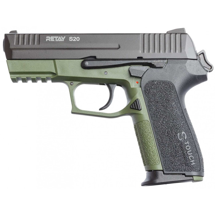 Пистолет стартовый Retay S20 9мм olive (S530106G)  