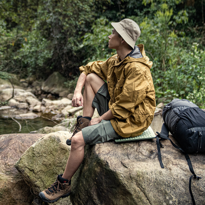 Сидушка складная XPE с чехлом Naturehike NH20PJ025, 15 мм, хаки  