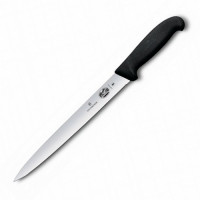 Нож кухонный Victorinox Fibrox Sausage для нарезки 25 см