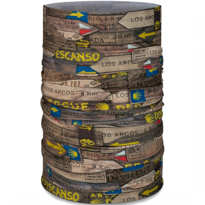 Шарф-труба Buff Coolnet UV, Camino Destinos, One Size  