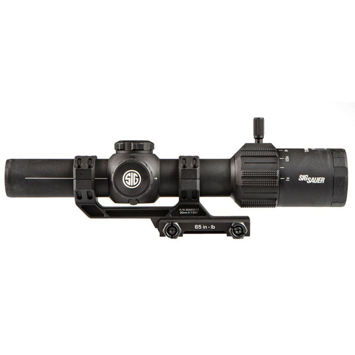 Оптический прицел Sig Optics TANGO MSR 1-6X24MM, 30MM, SFP. Сетка MSR BDC6 с подсветкой  