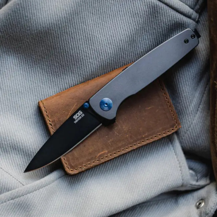 Нож Twitch III Blue/Grey (SOG 11-15-03-43)  