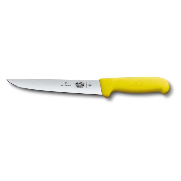 Универсальный нож для мяса Victorinox FIBROX 18см желт 5.5508.18  
