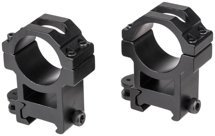 Кольца быстросъемные Air Precision Rifle scope d30-h20 на планку Picatinny  