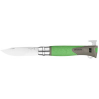 Нож Opinel №12 Explore, w/ Tick Remover green