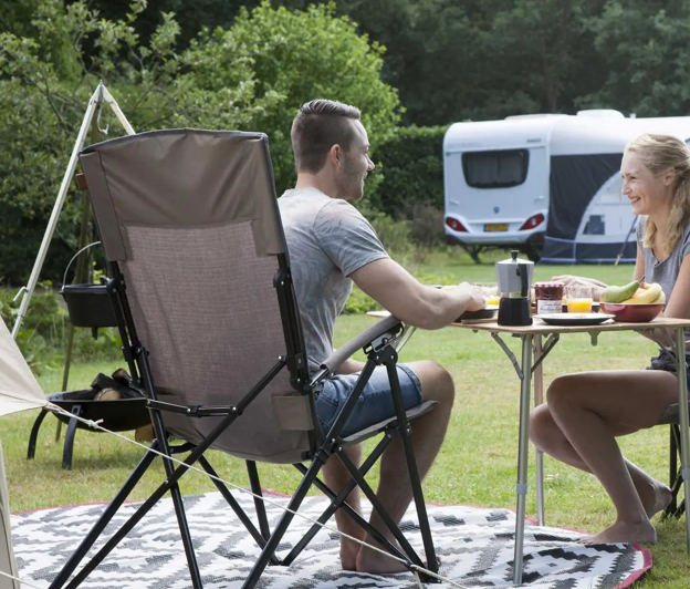 Коврик для пикника Bo-Camp Falconwood Round Black/White (4271100)  