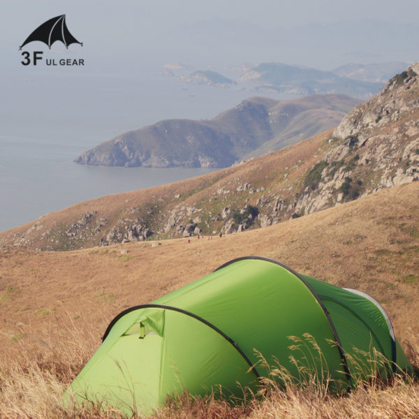 Палатка 3F Ul Gear Taihang 2 210T темно-зеленый  