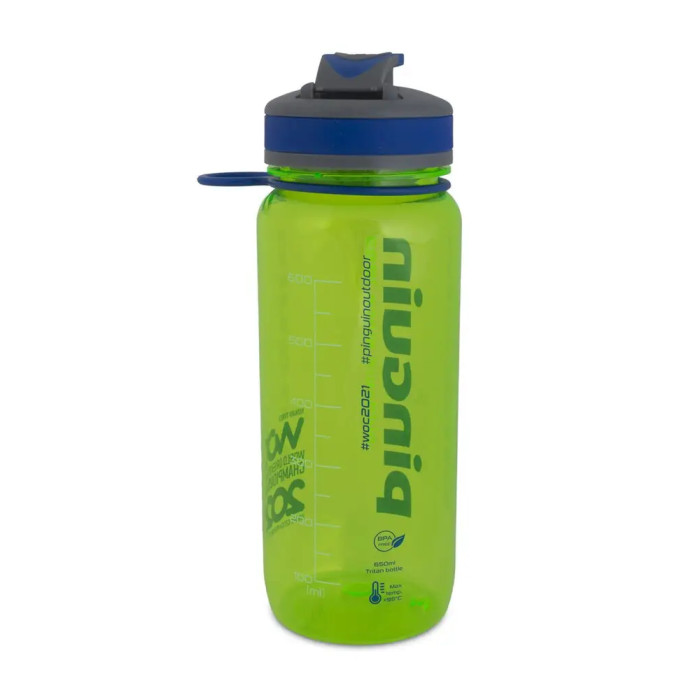 Фляга Pinguin Tritan Sport Bottle 2020 BPA-free, 0,65 L, Green (PNG 805444)  