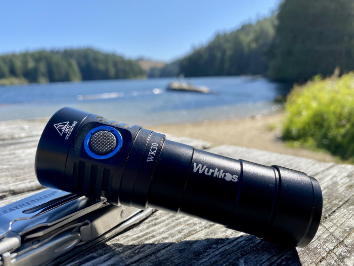 Фонарь Wurkkos WK30 Rechargeable LH351D/ Red Light/ UV Light , черный  